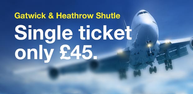 Broadstairs to Gatwick airport shuttle image Broadstairs to Gatwick airport shuttle image